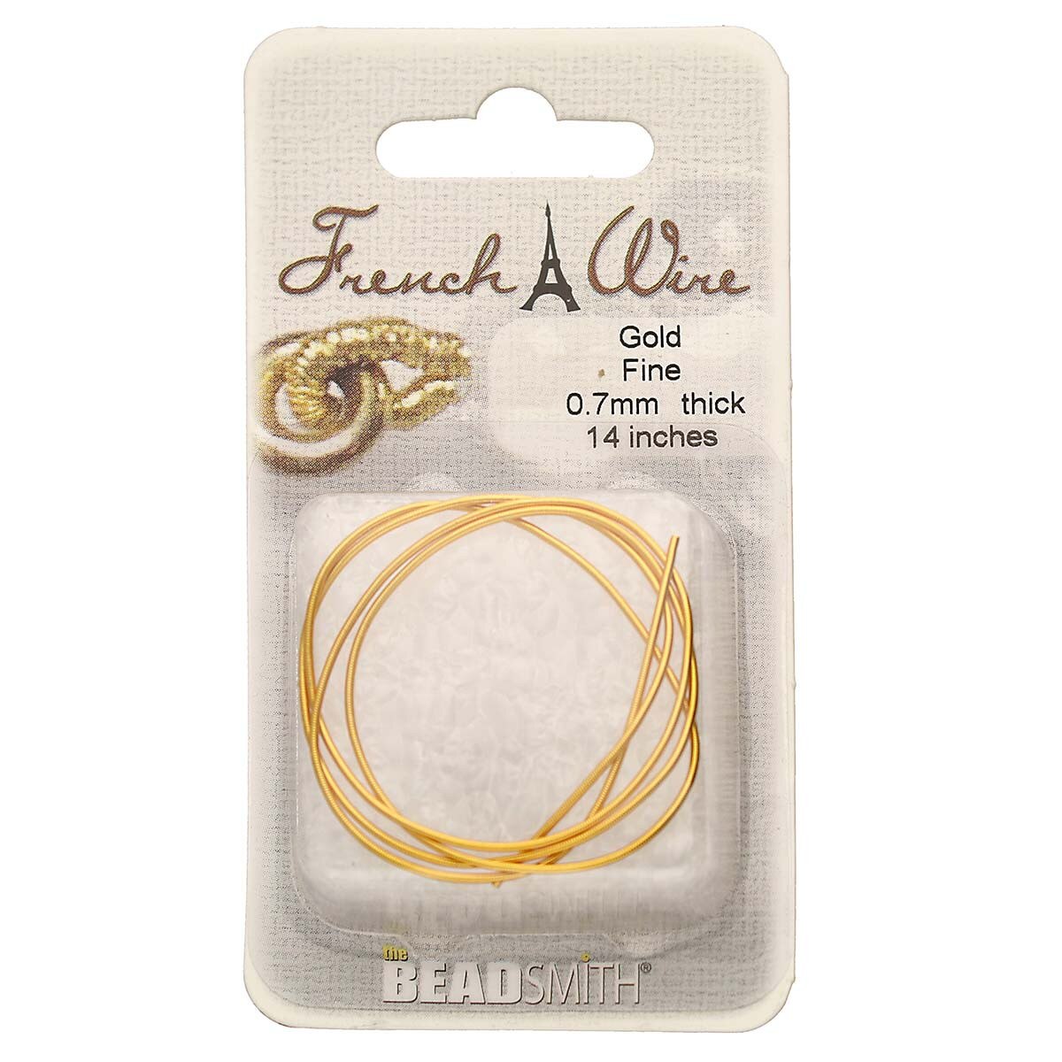 .7MM FINE FRENCH WIRE GOLD - 14IN.