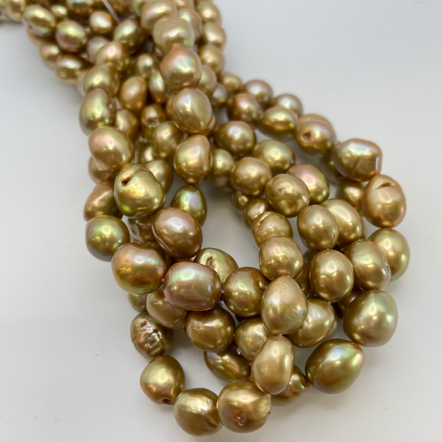 10mm Gold Pearl Nugget