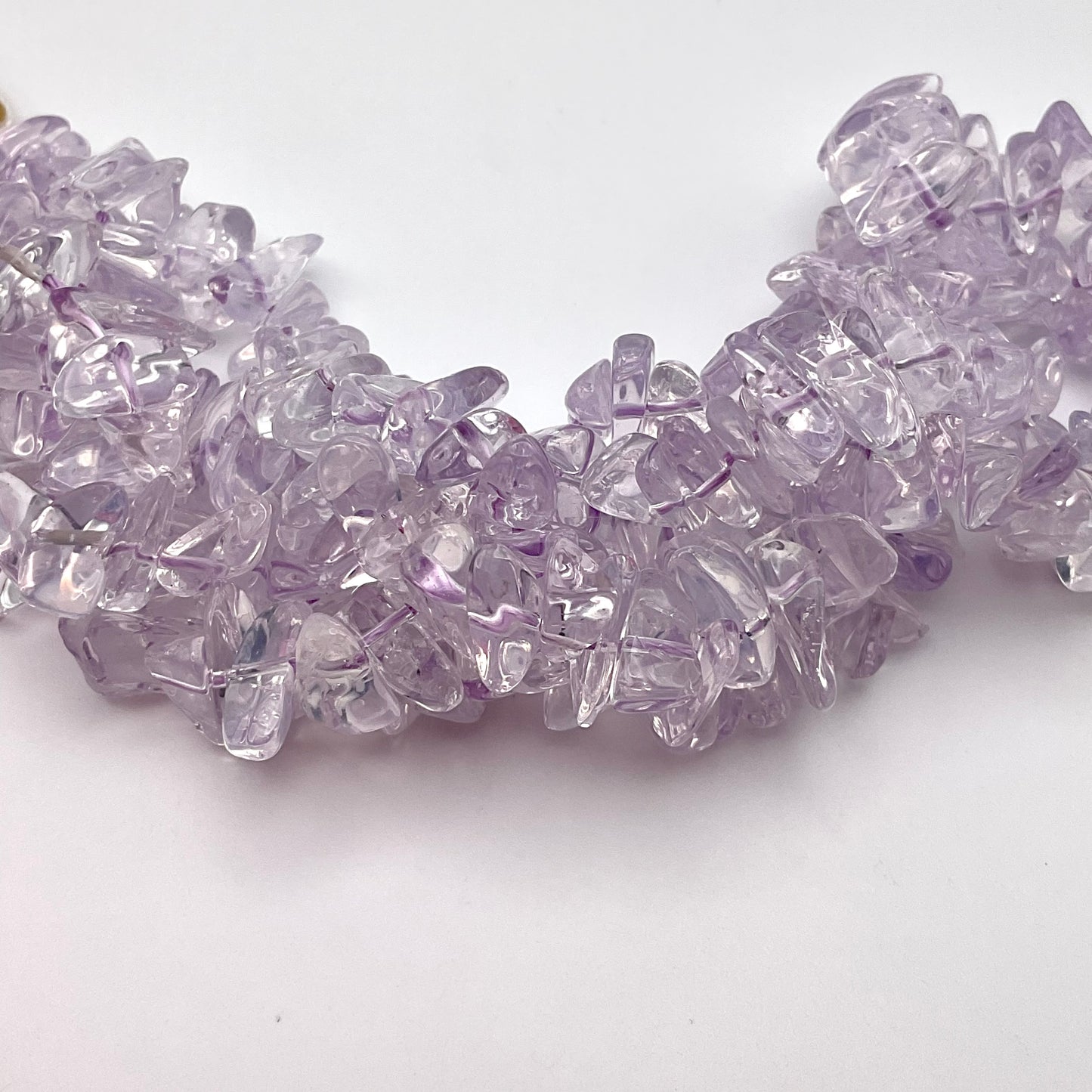 10 - 12mm Amethyst Chips Tumbled.