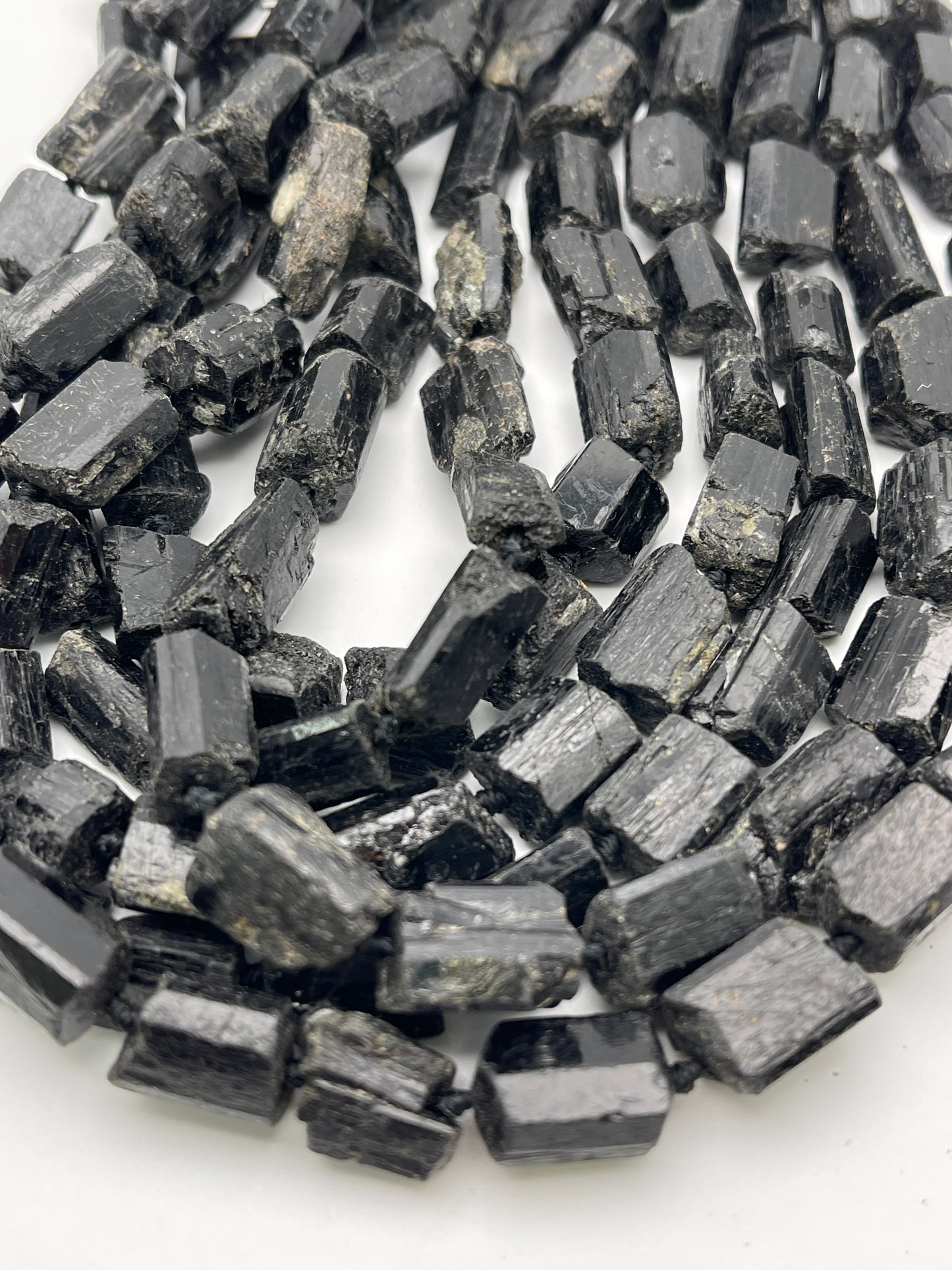 10-14mm Black Tourmaline Chunk.