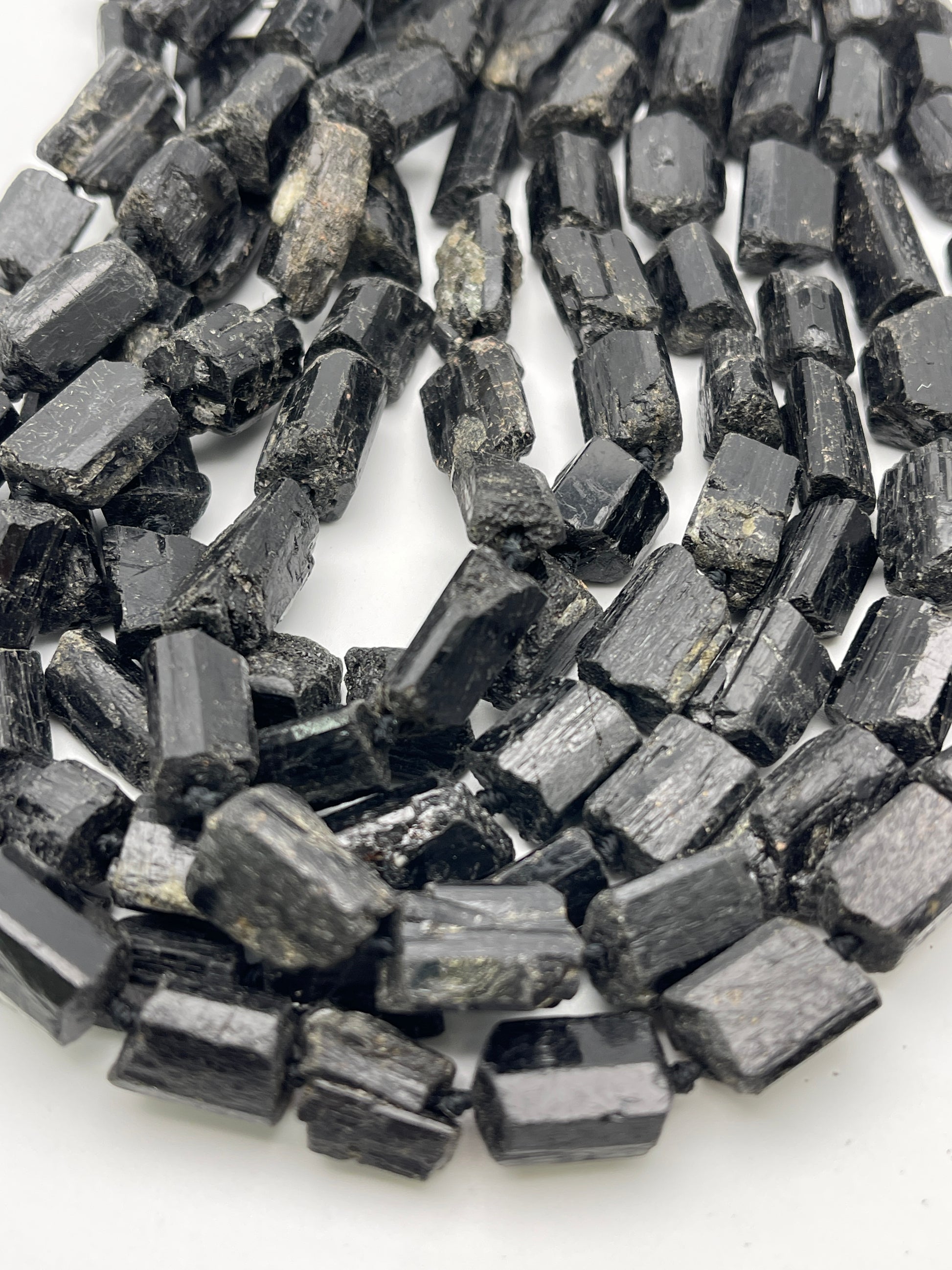 10-14mm Black Tourmaline Chunk.