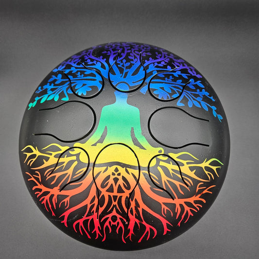 10 inch Tree of Life Tongue Drum.