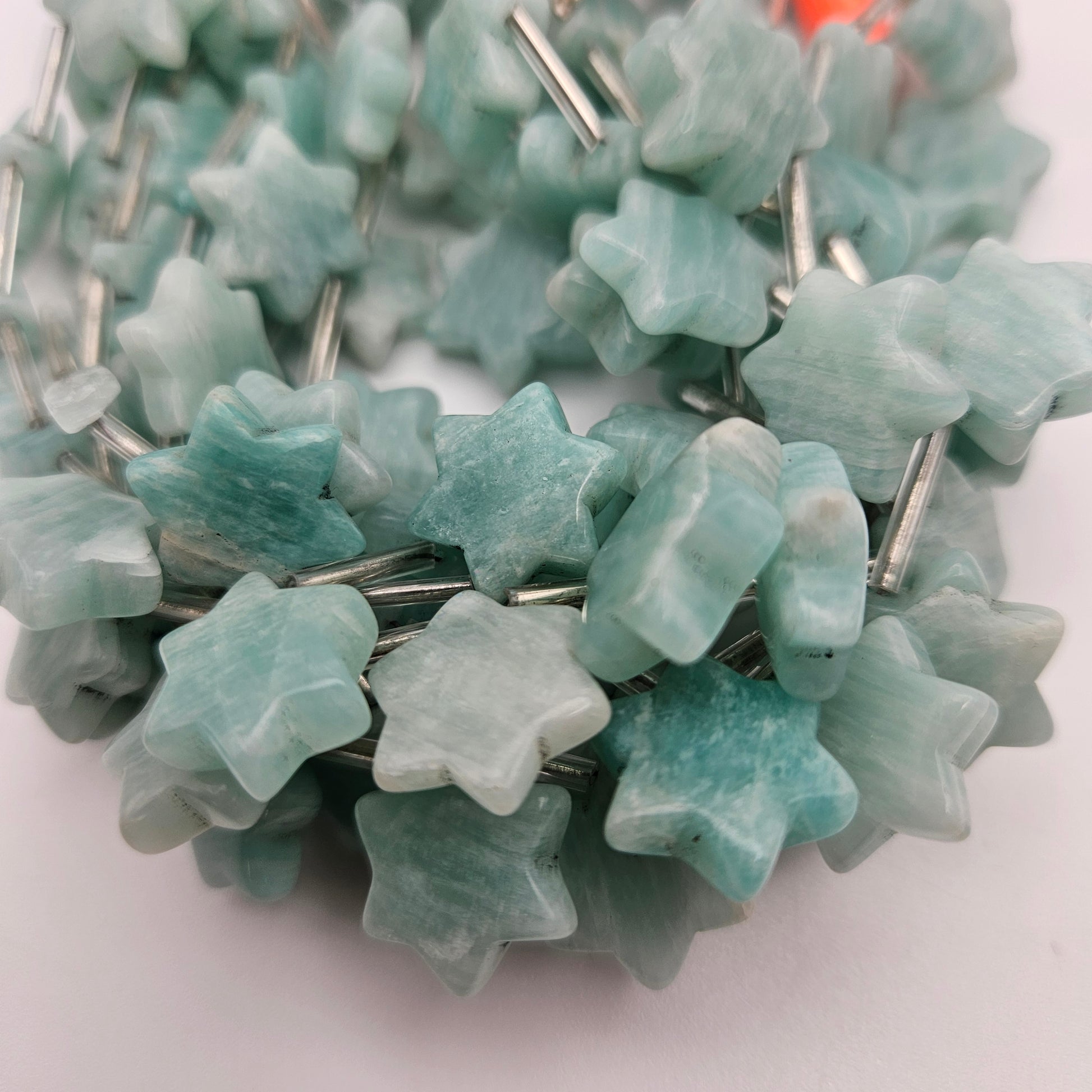 10mm Amazonite Star Bead Strand.