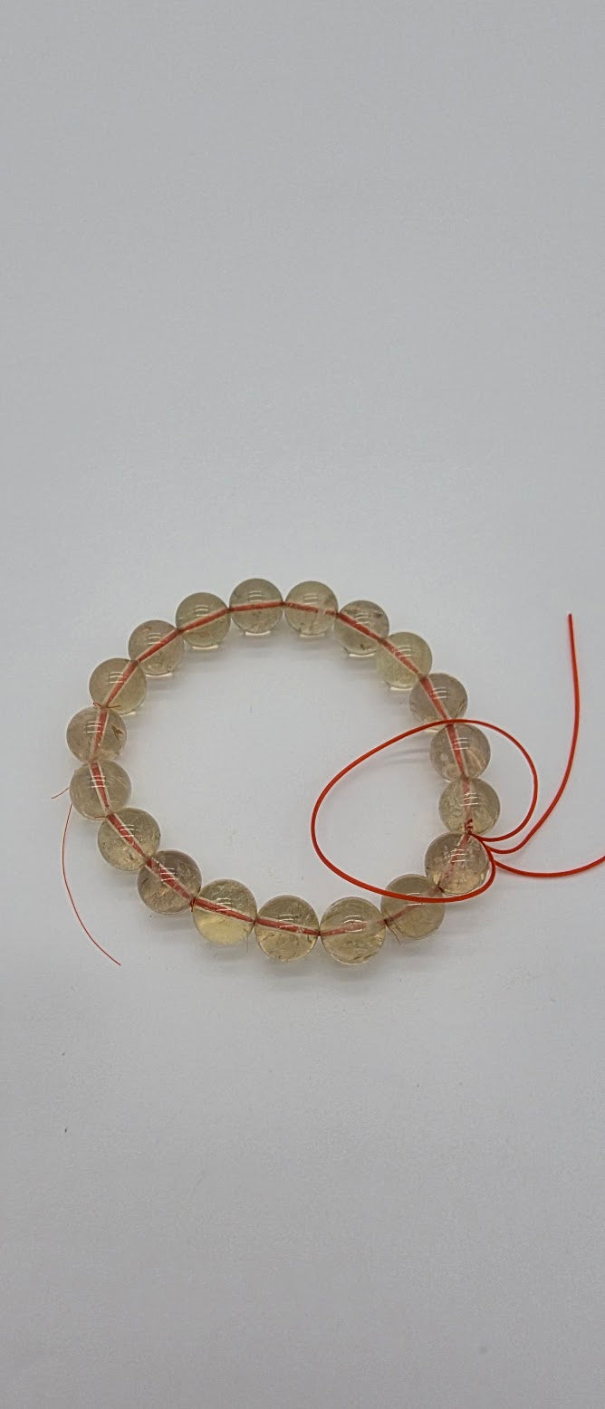 10mm AAA Citrine Stretch Bracelet.