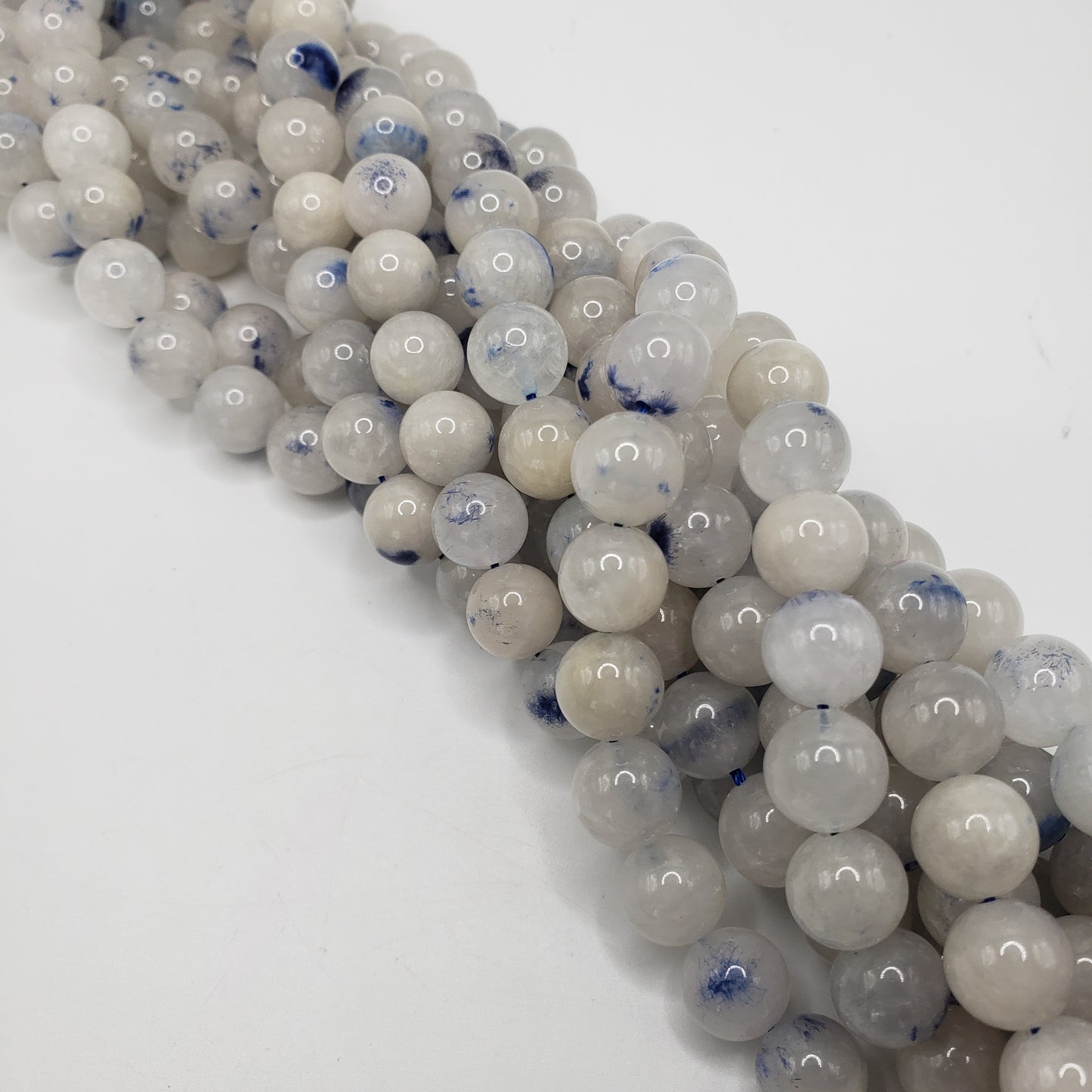 10mm Dumortierite Quartz.