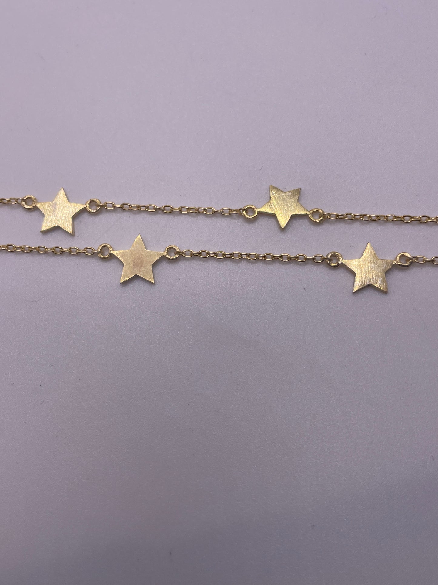 10mm Gold Plated Star Chain.