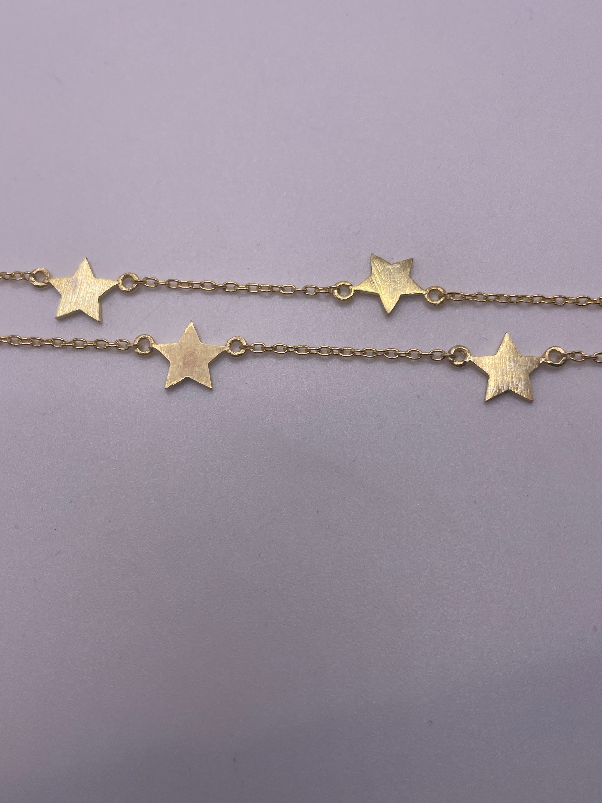 10mm Gold Plated Star Chain.