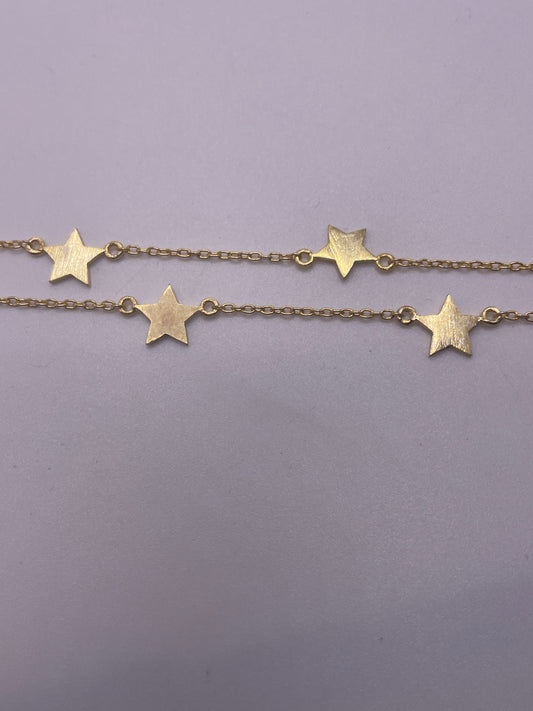 10mm Gold Plated Star Chain.