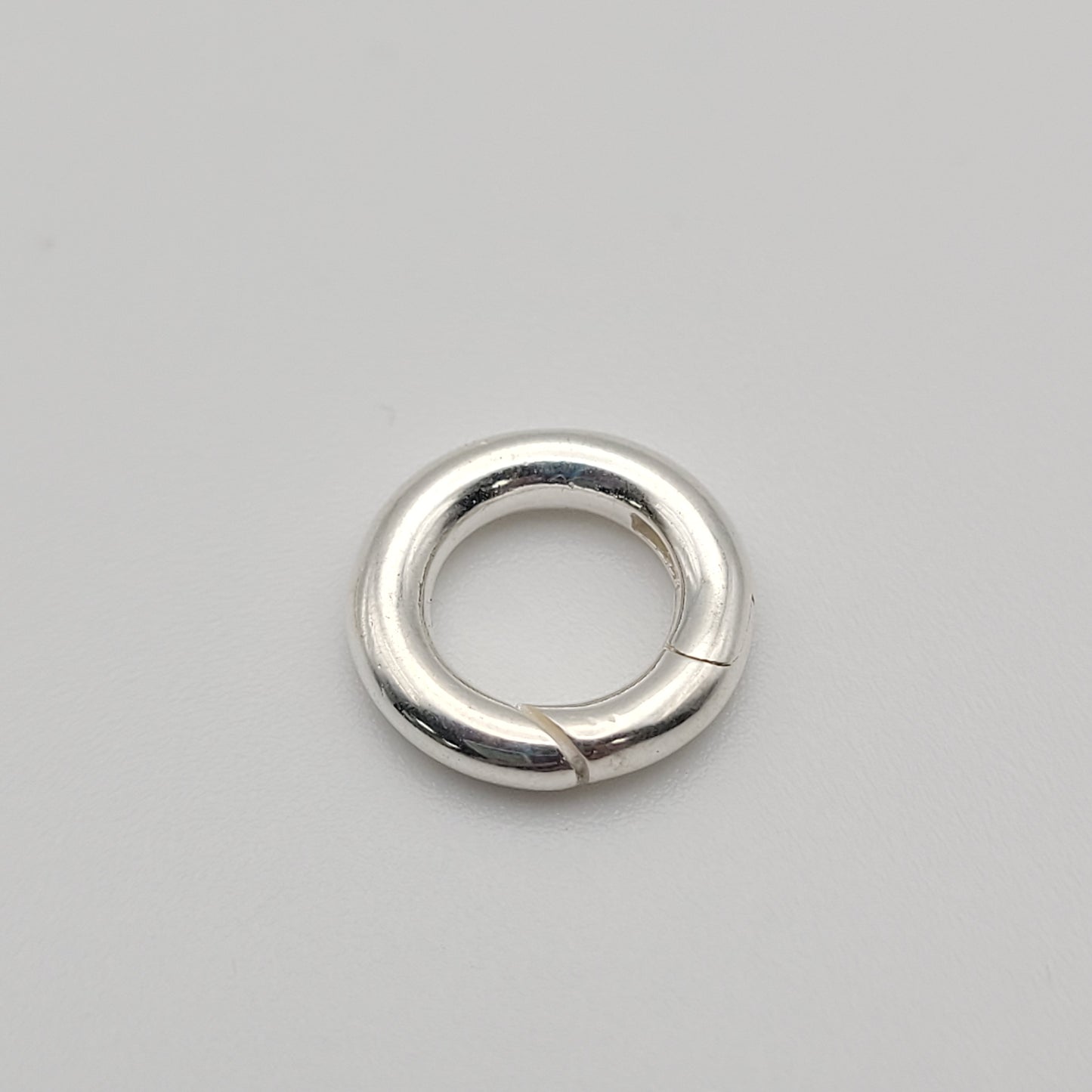 10mm Silver Ring Clasp.