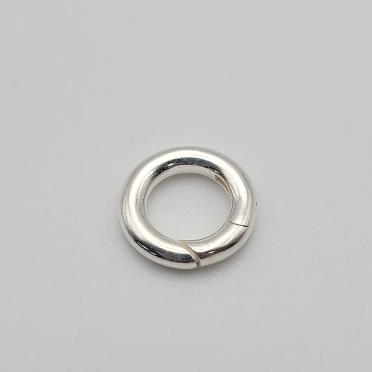 10mm Silver Ring Clasp.
