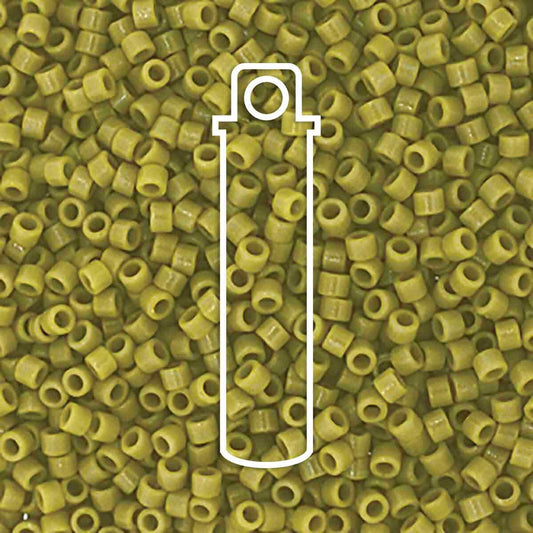 11/0 DELICA DURACOAT OPQ CACTUS DB2124-TB.