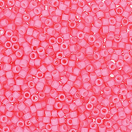 11/0 DELICA DURACOAT OPQ CARNATION DB2117-TB.