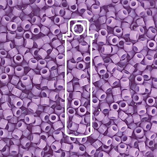 11/0 DELICA DURACOAT OPQ CROCUS DB2136-TB.