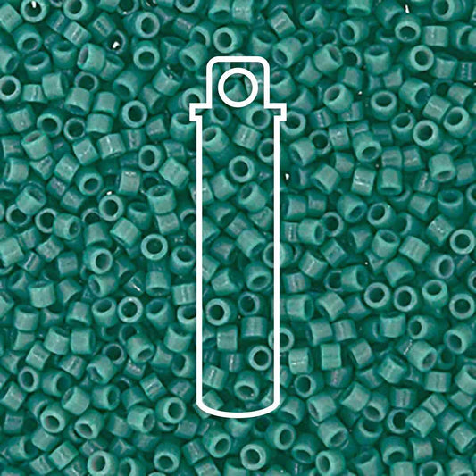 11/0 DELICA DURACOAT OPQ EUCALYPTUS DB2131-TB.