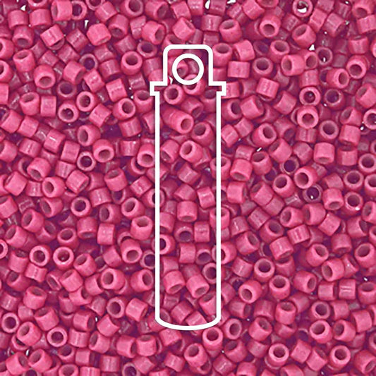 11/0 DELICA DURACOAT OPQ PANSY DB2118-TB.