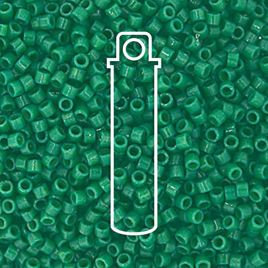 11/0 DELICA DURACOAT OPQ SPRUCE DB2127-TB.