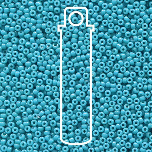 OPAQUE DYED BLUE GREEN.