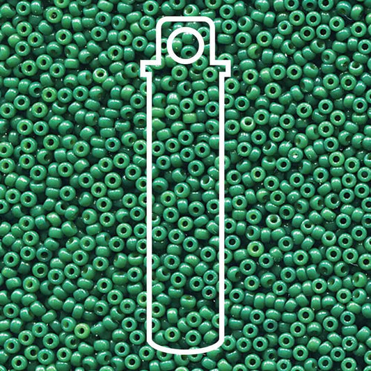 OPAQUE DYED DEEP GREEN.