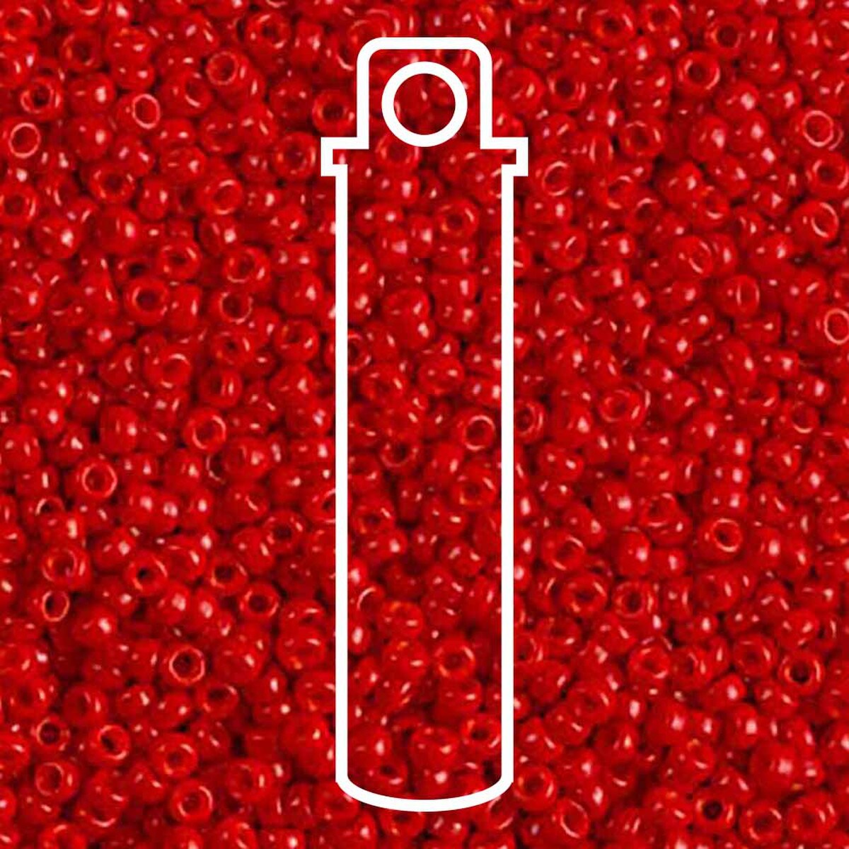 OPAQUE RED.