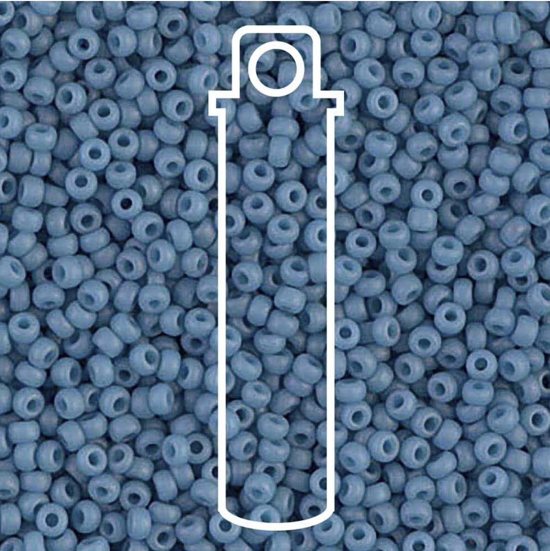 MATTE OP PALE DENIM LUSTER.