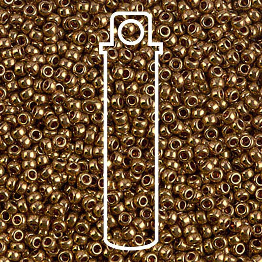 11/0 SEED BEAD MET LT BRONZE 11-9457L-TB.