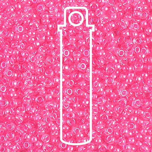 11/0 ROUND LUMINOUS COTTON CANDY-APPX 23.5GM/TB.