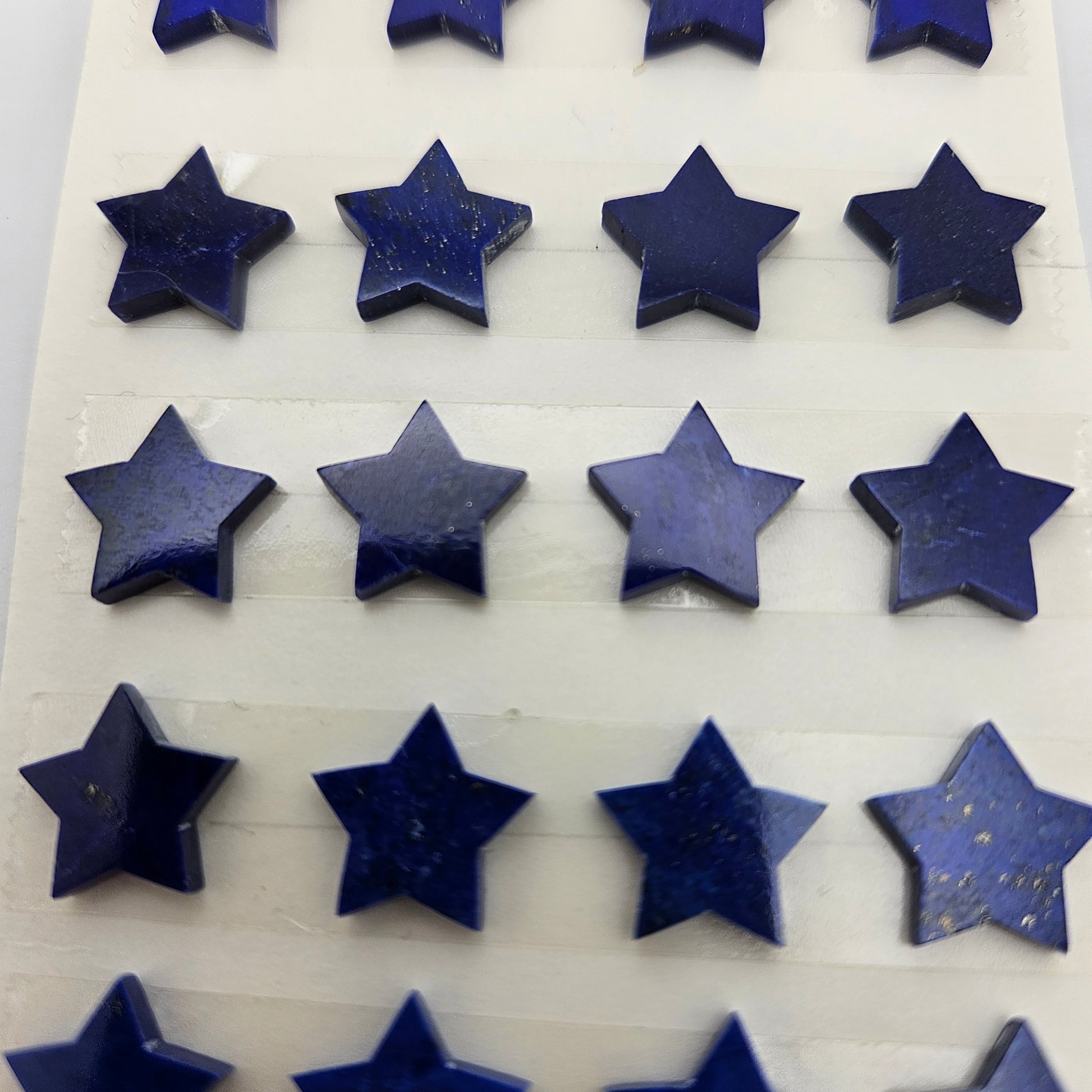 12mm Lapis Lazuli Star Cabochon.