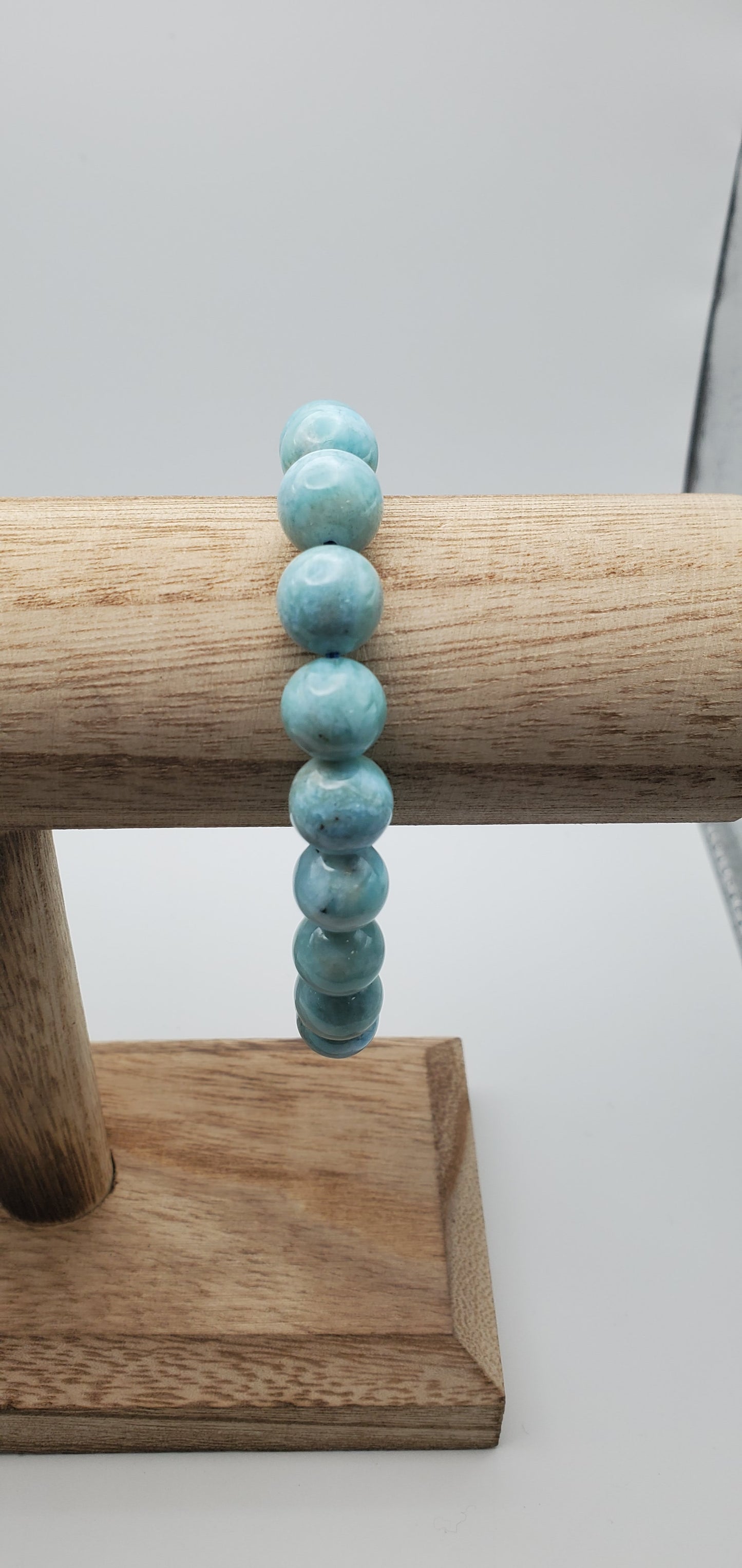 12mm Larimar Bracelet.