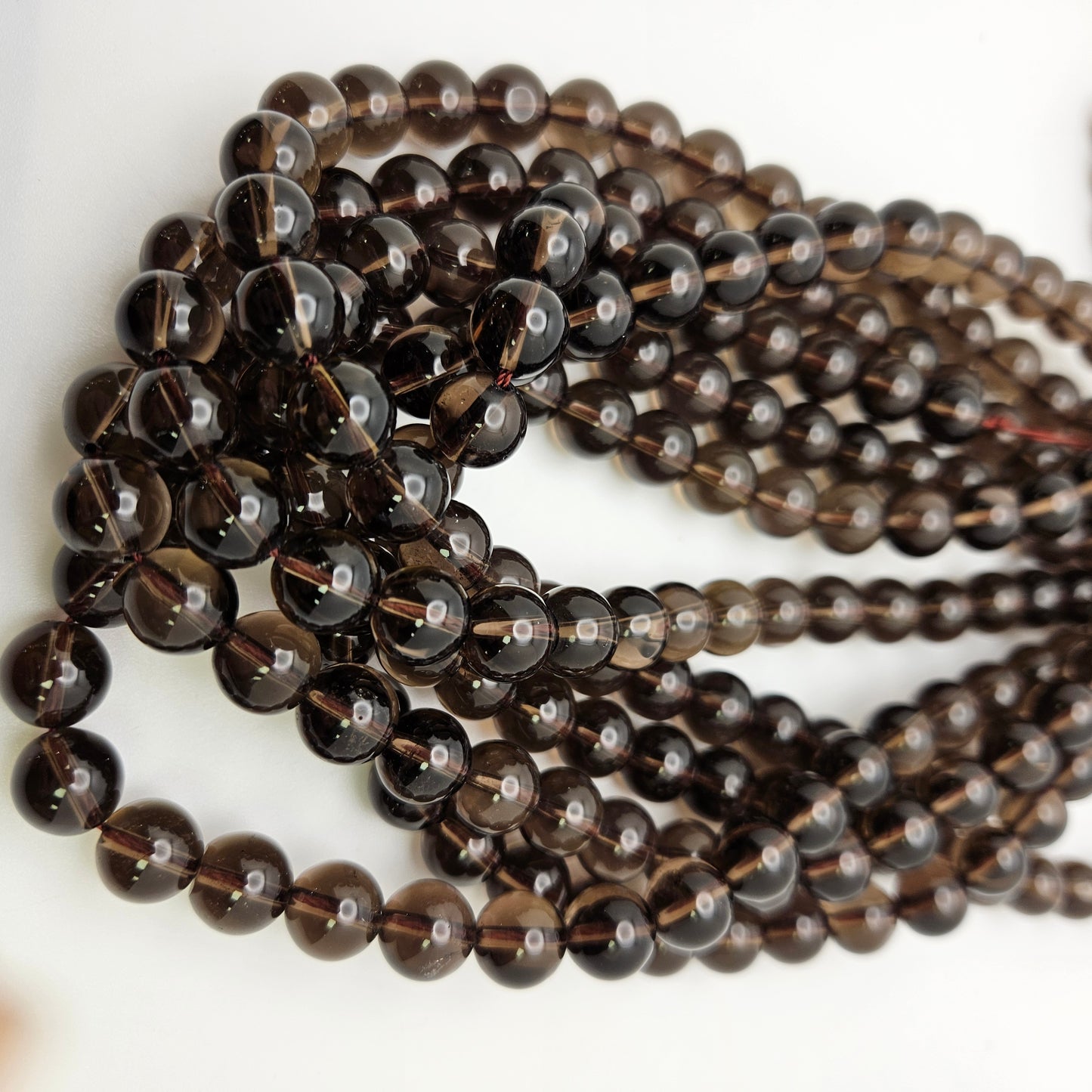 12mm Smokey Quartz Round.