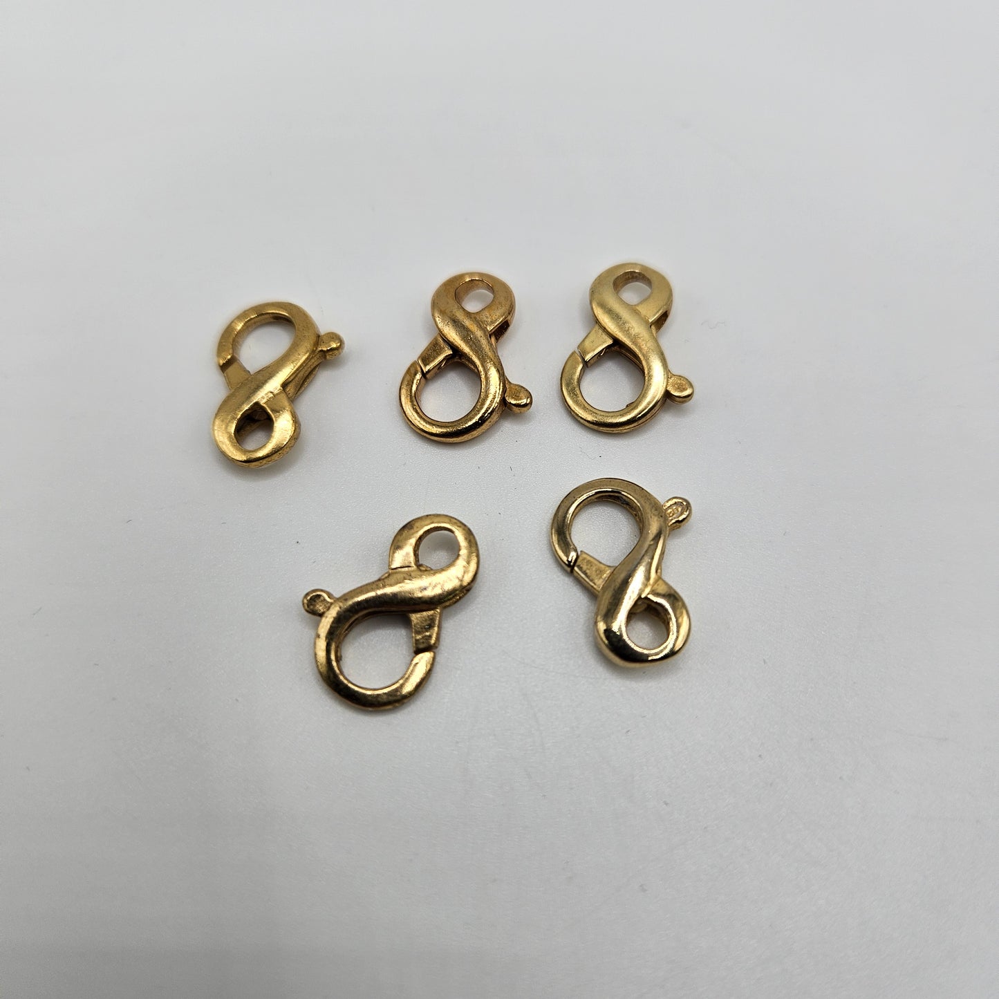 14mm Gold Filled Figure Eight Lobster Clasp.