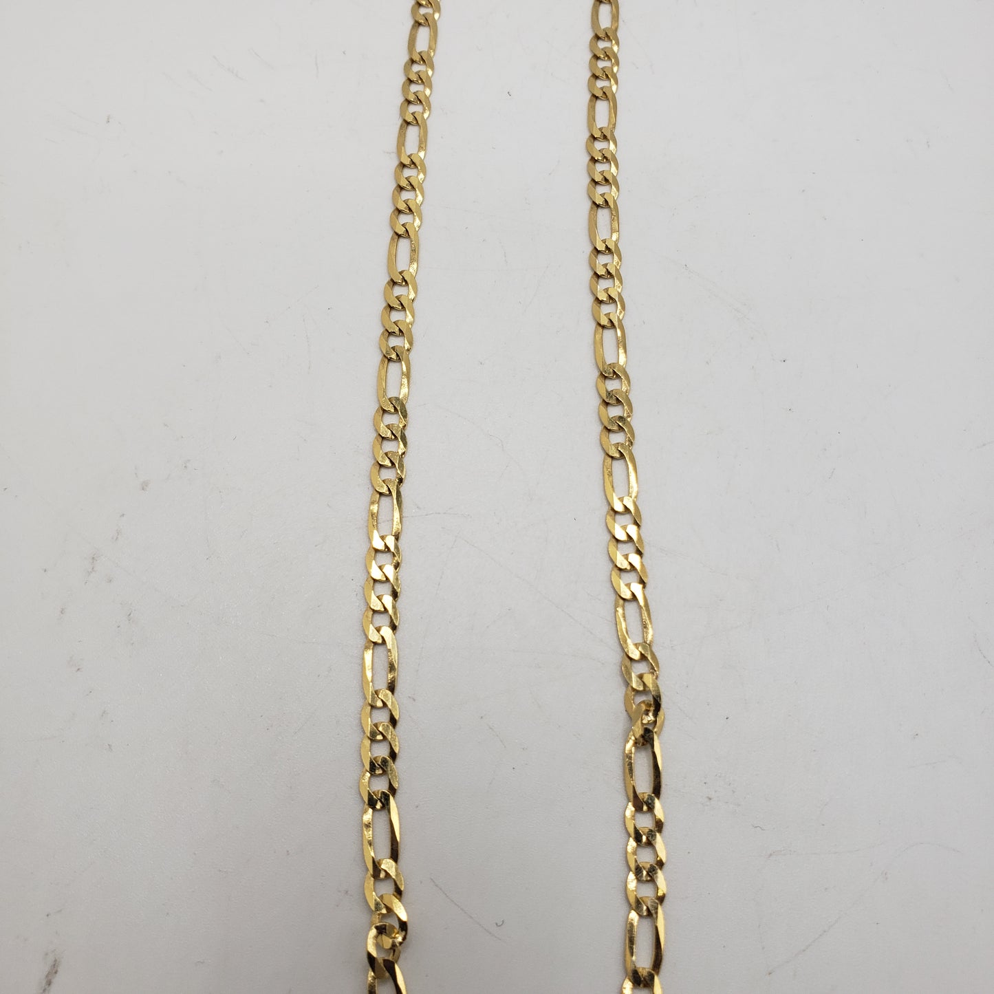 16 Inch Long Gold Vermeil Chain.