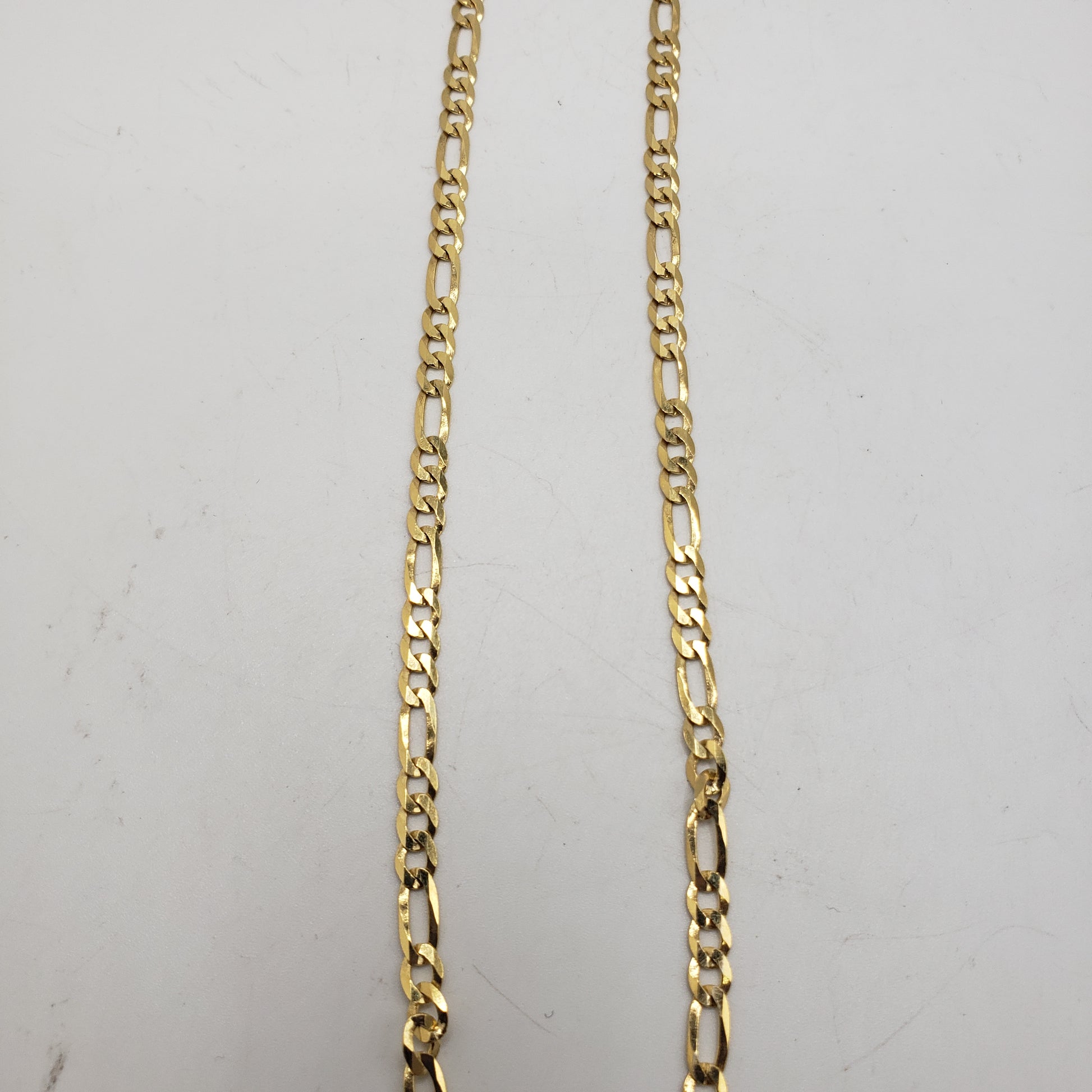 16 Inch Long Gold Vermeil Chain.