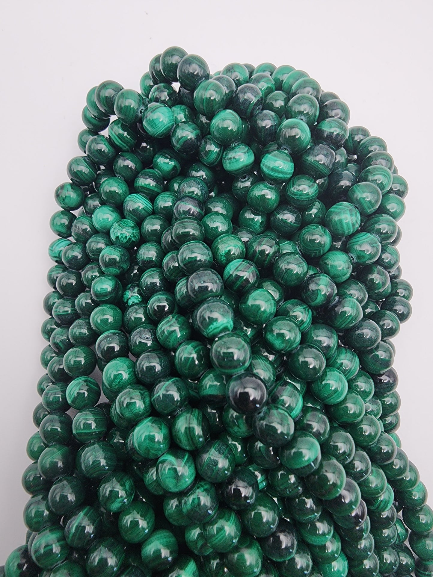 7mm Malachite Round