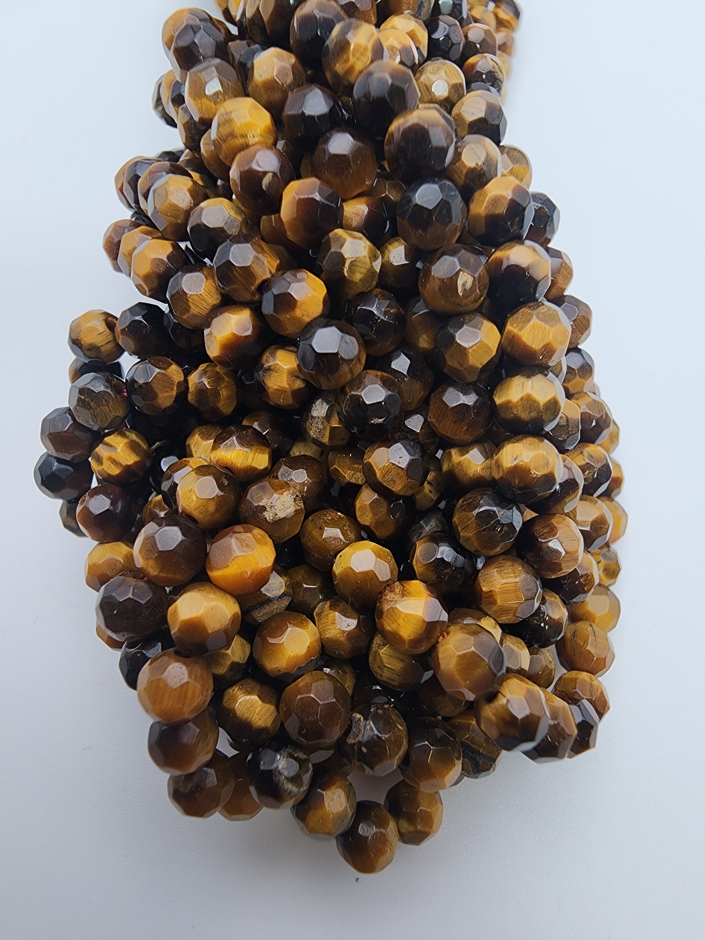 4mm Tiger's Eye Faceted