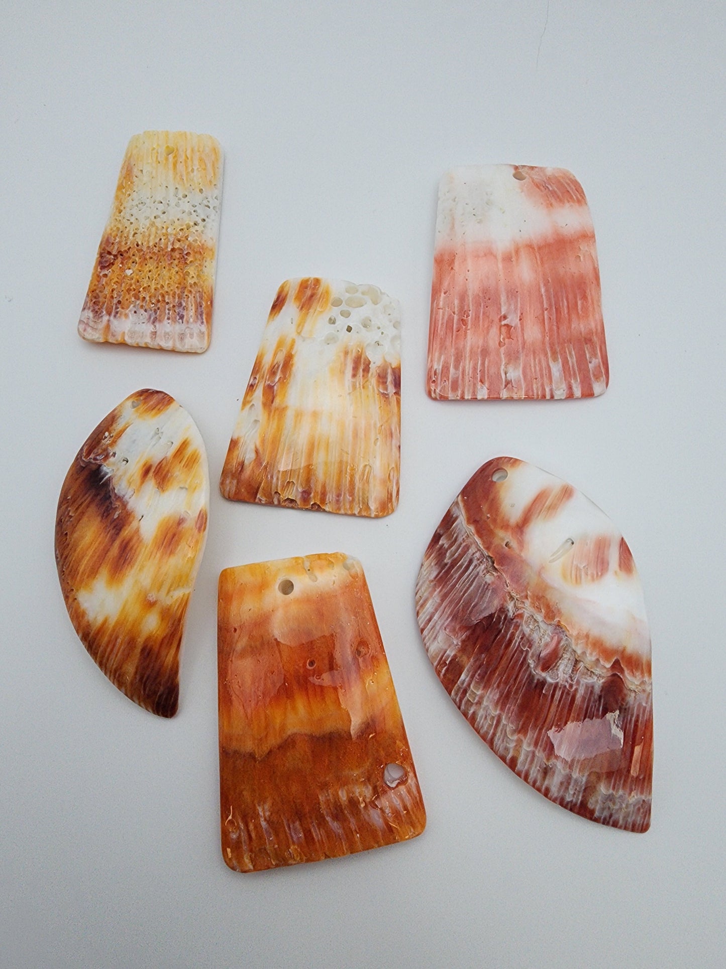 Large Spiney Oyster Pendant