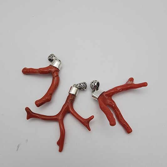 SS Coral Pendant