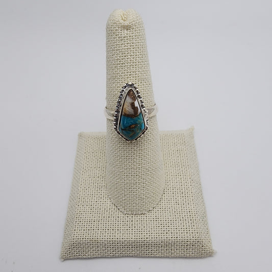 SS Turquoise Ring