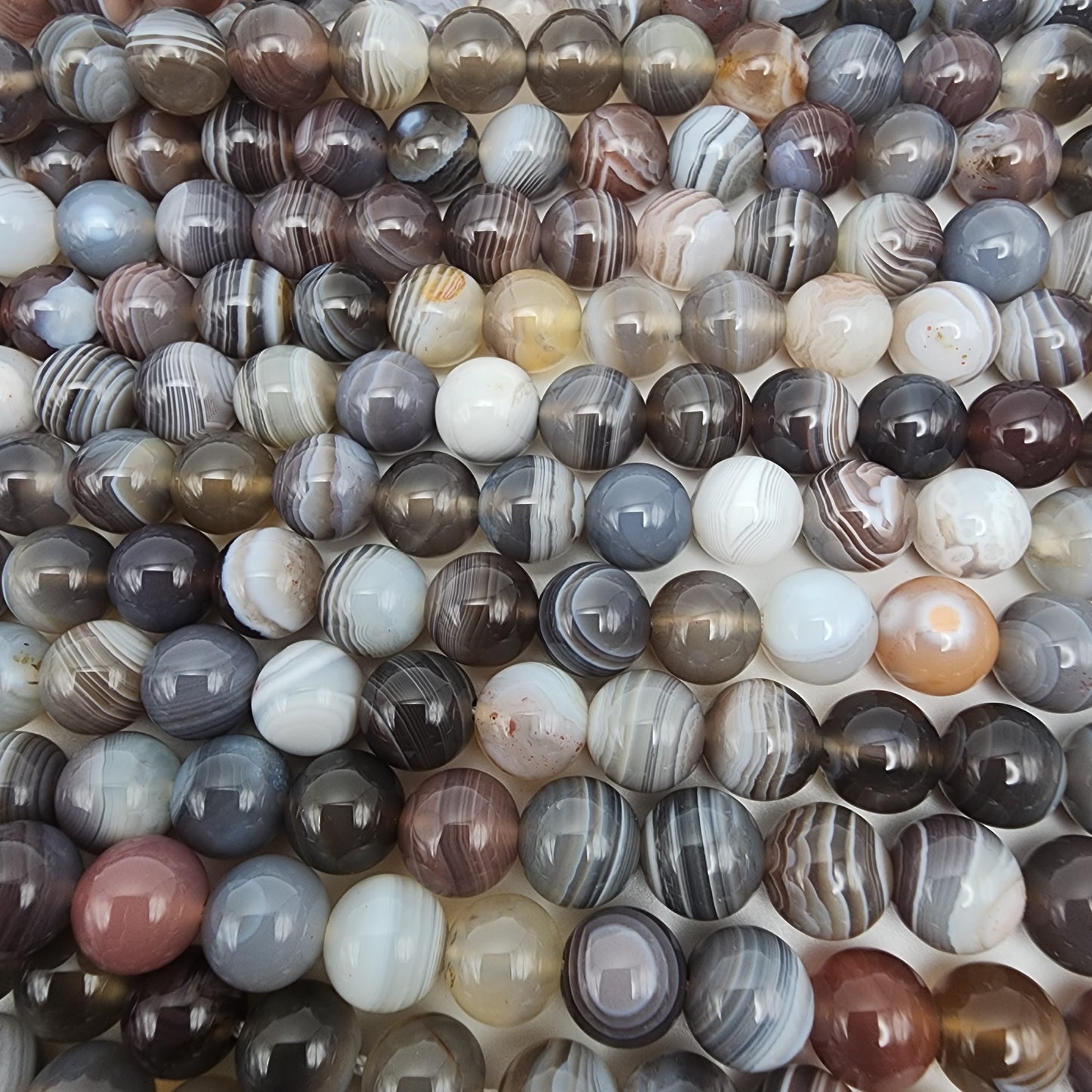 8mm Botswana Agate