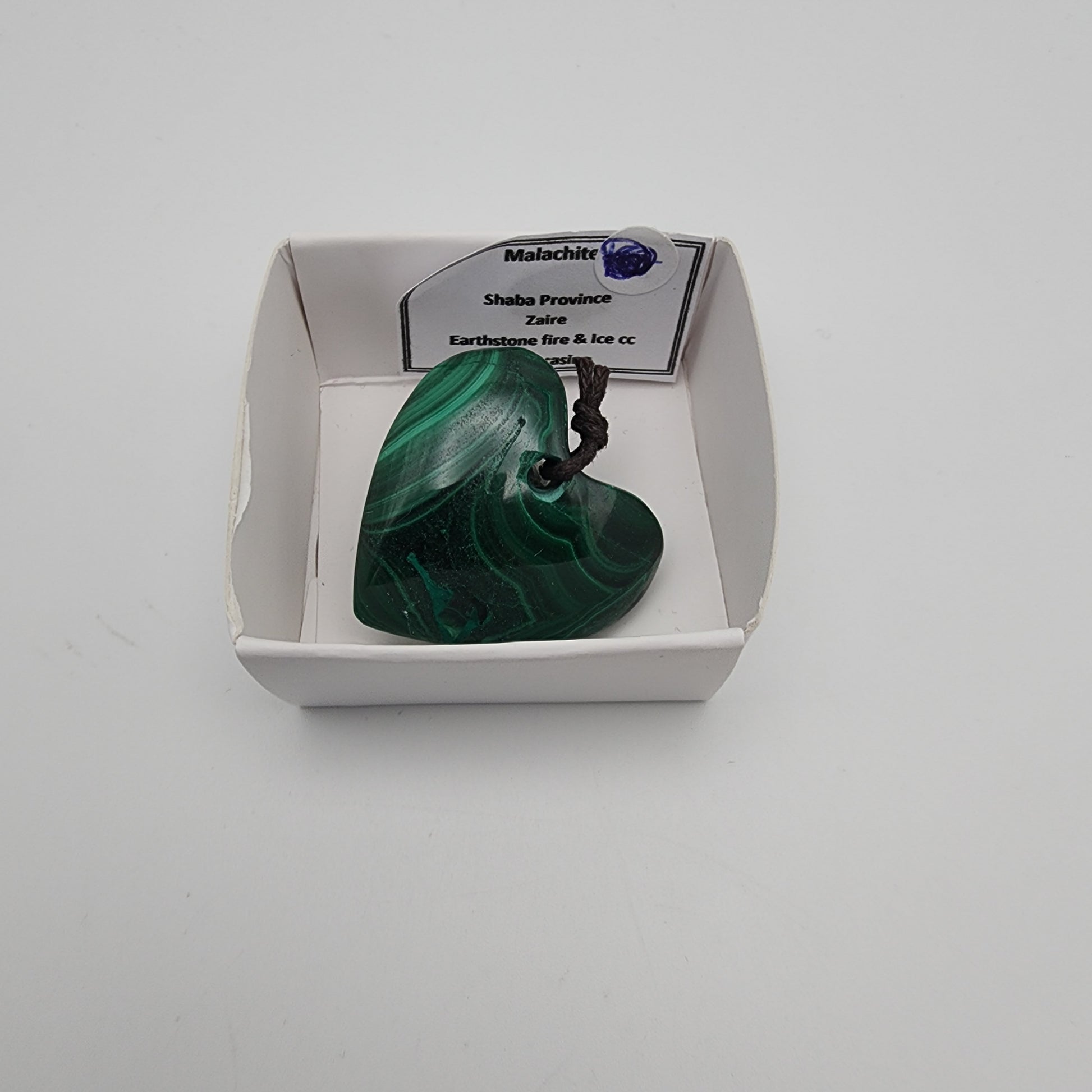 Malachite Heart Pendant