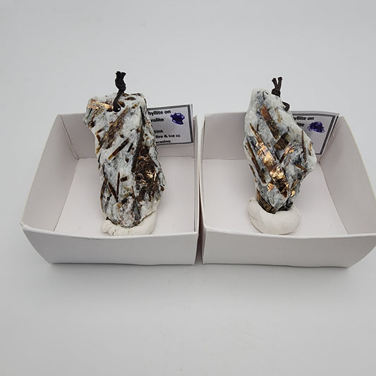 Astrophylite on Natrolite Pendant 21