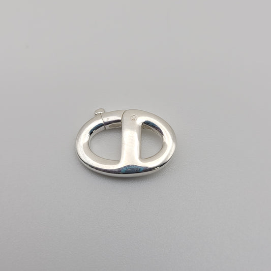 16mm Sterling Silver Enhancer Clasp.