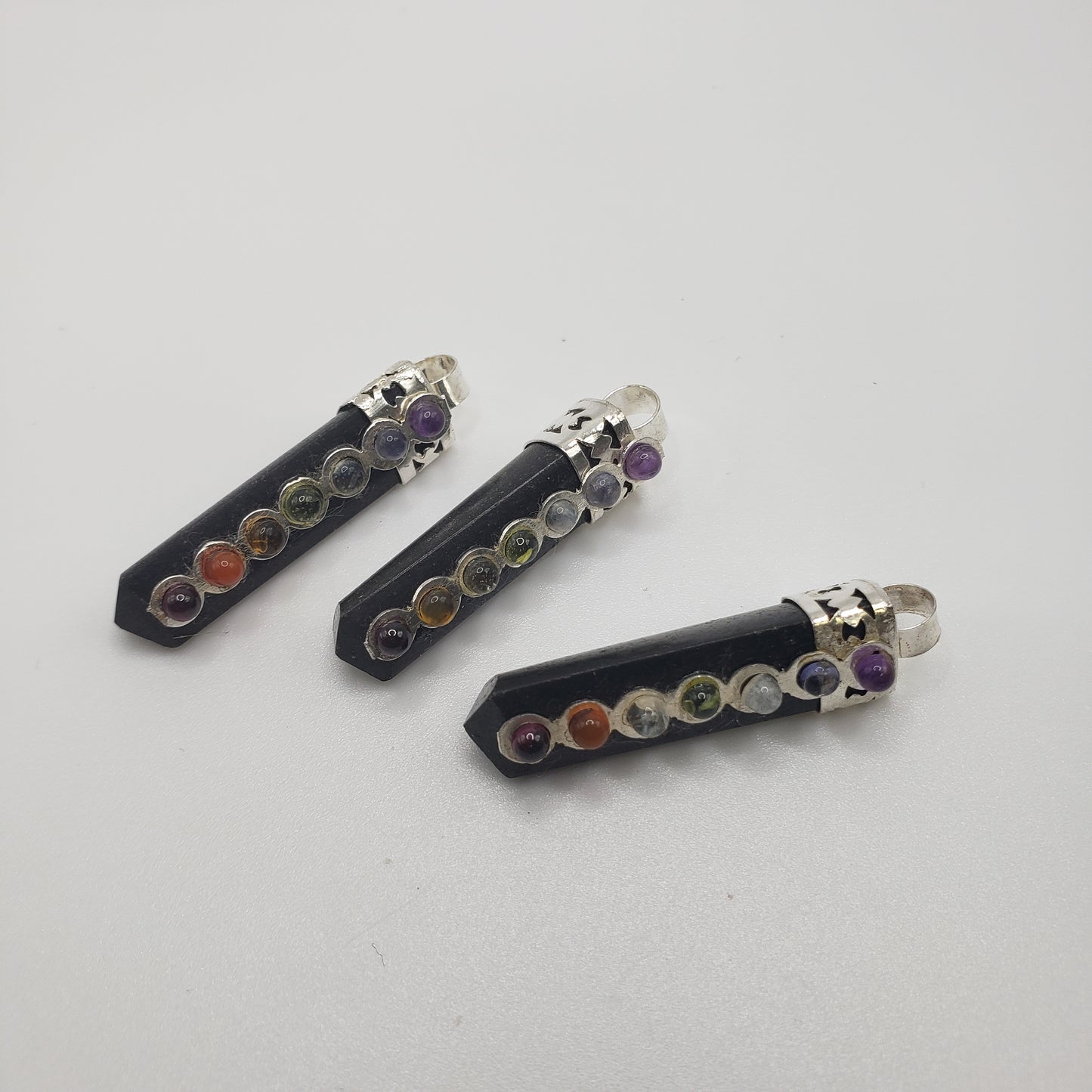 Chakra Pendant Silver Plated