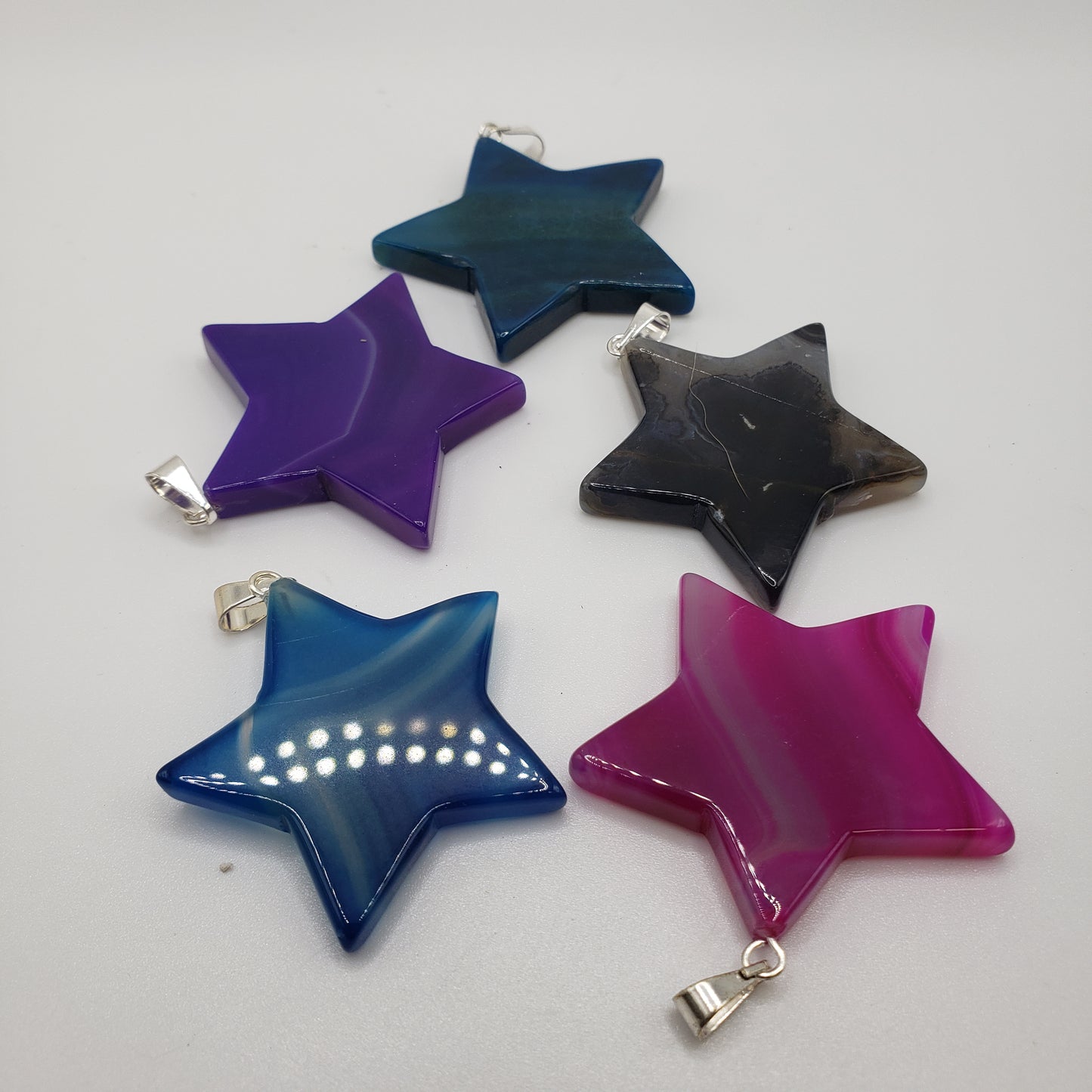 Agate Star Pendant