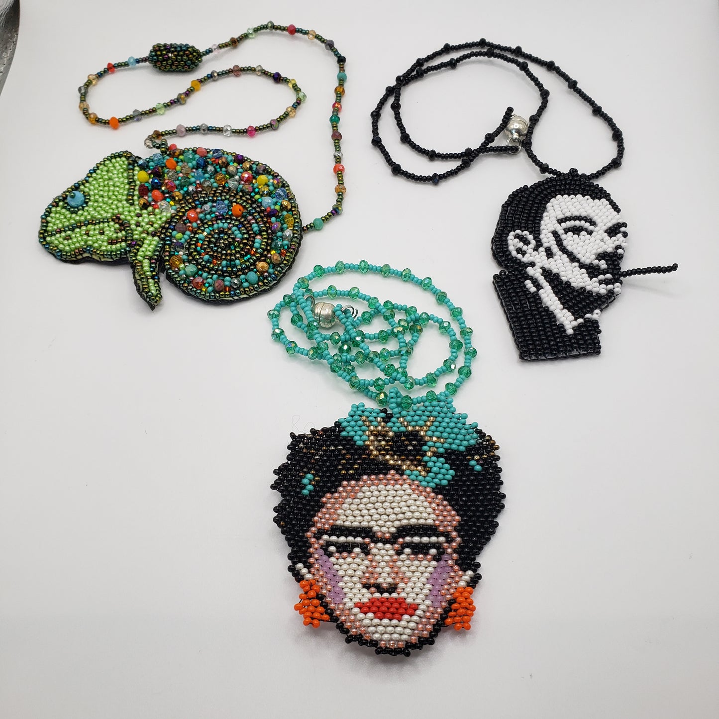 Character Necklace Seed Bead