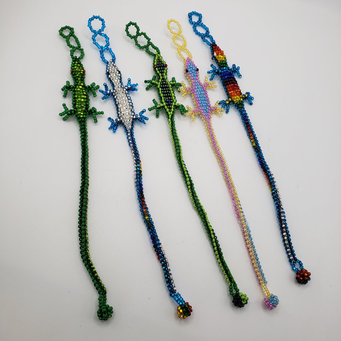Lizard Bracelet Seed Bead