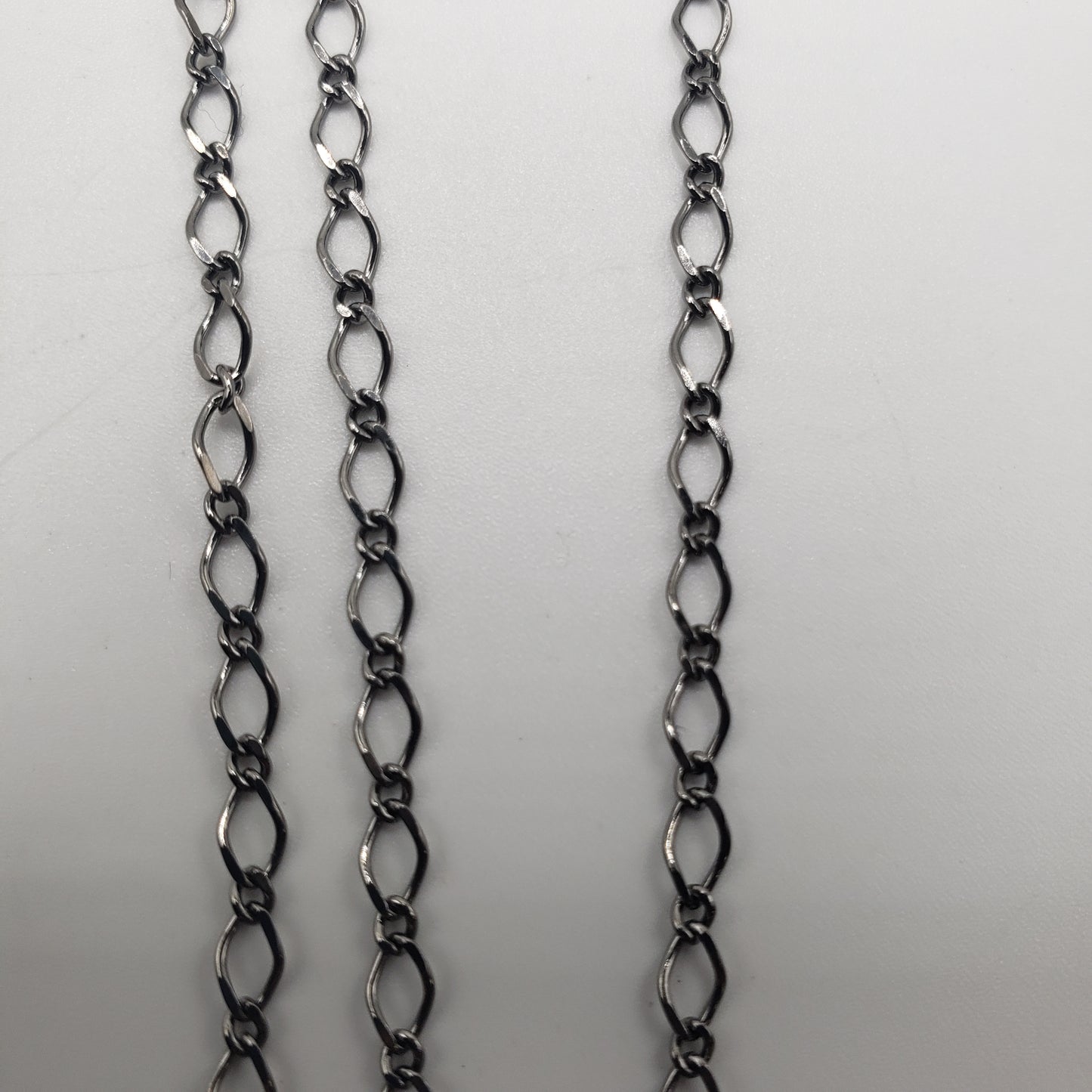Rhodium SS Elegant Link Chain