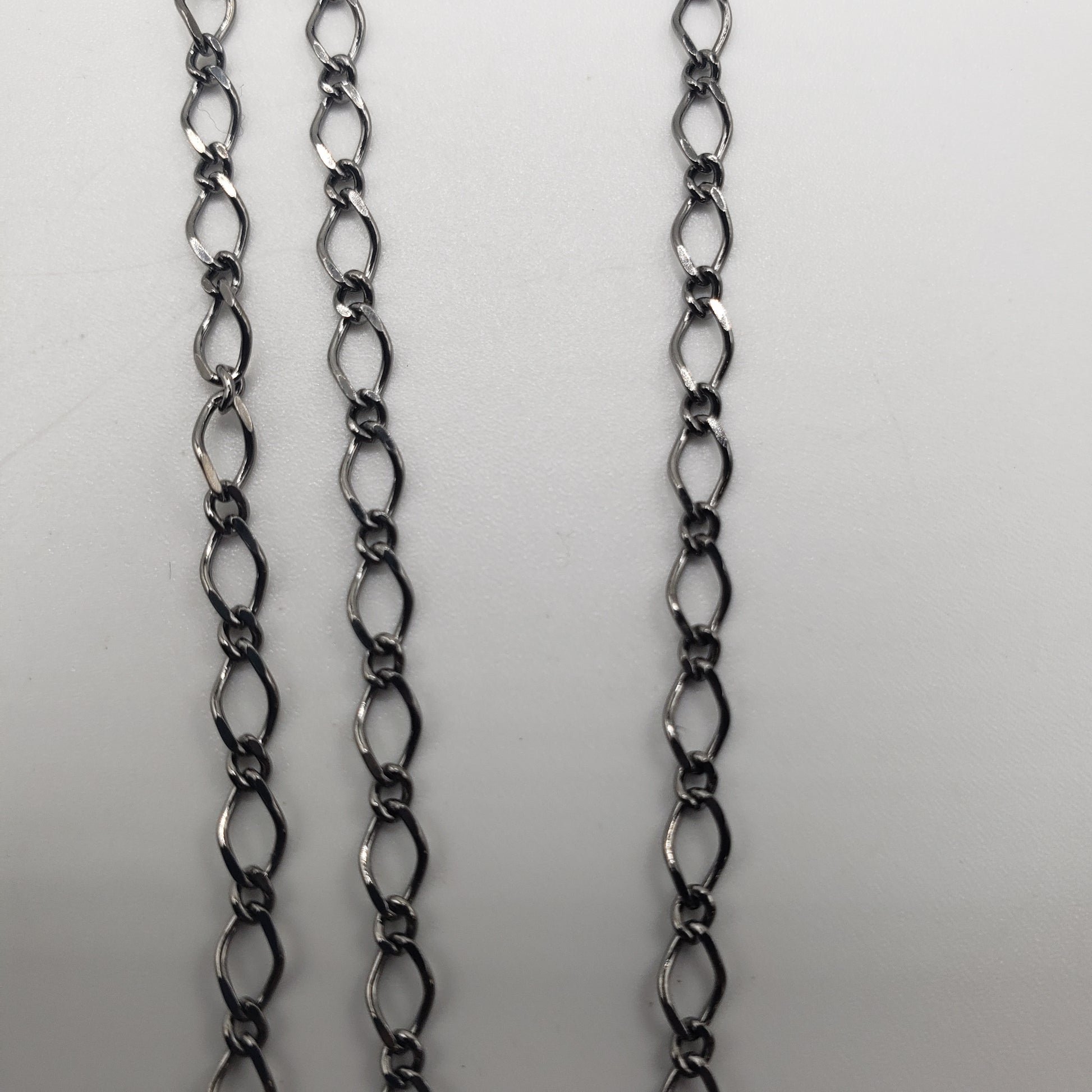 Rhodium SS Elegant Link Chain