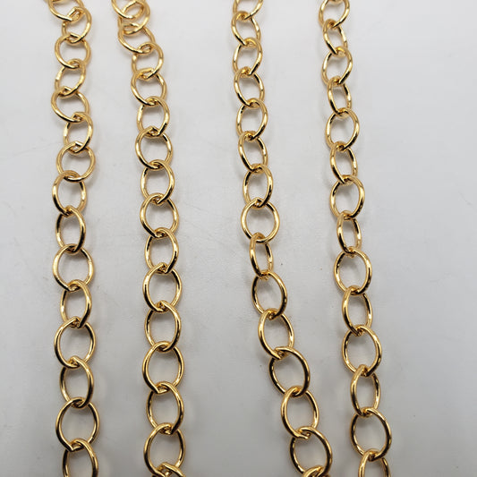 GF Large Oval Link Chain