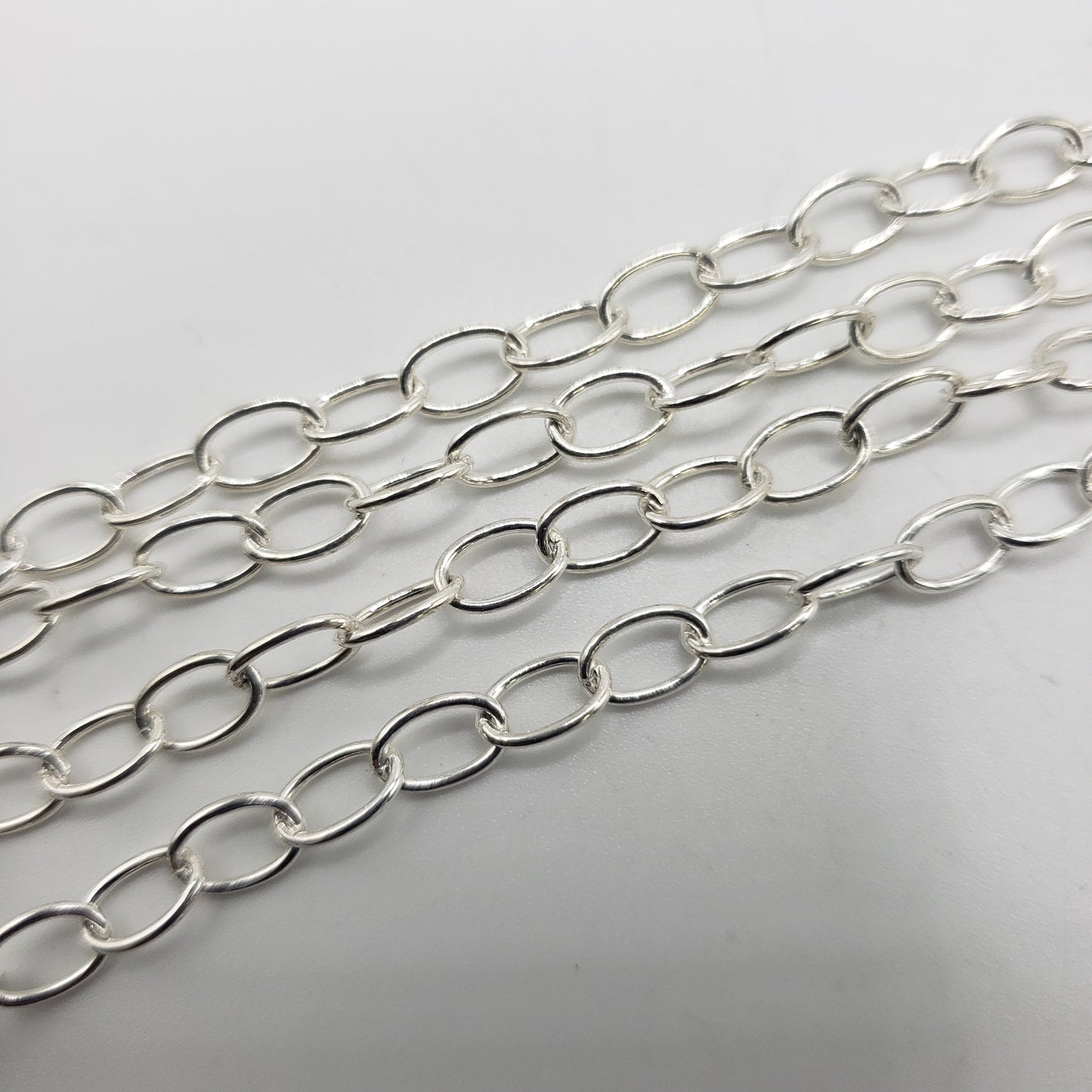 SS Large Oval Link Chain