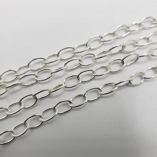 SS Large Oval Link Chain